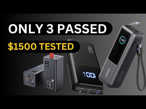 Best Power Banks 2026: I Tested 10 Portable Chargers for Laptop & Phone (100W USB-C PD Review)