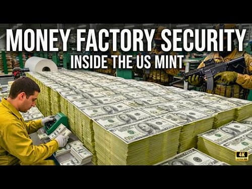 Inside the US Dollar Factory: How the World’s Most Secure Currency Is Made (Full Process)