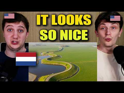 Americans React to Why Is The Netherlands So Insanely Rich!