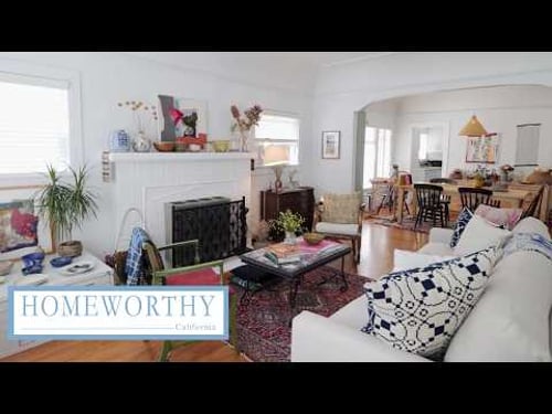 LOS ANGELES HOUR TOUR | An Artist's Bright & Colorful California Home