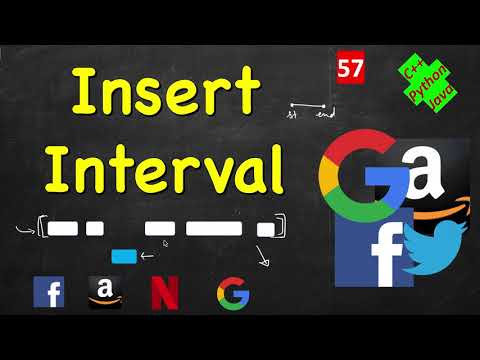 Insert Interval | LeetCode 57 | C++, Java, Python