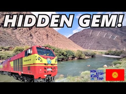 Kyrgyzstan's Homemade LUXURY PANORAMIC Train (WOW!)