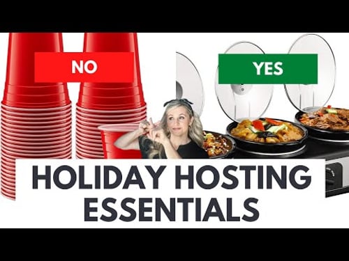 HOLIDAY HOSTING ESSENTIALS | The Things I Swear By After YEARS Of Hosting Family And Friends