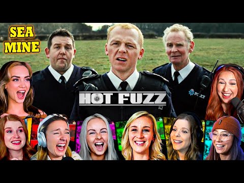 TOP "Sea Mine" Reactions! Hot Fuzz (2007) Movie Reaction *First time Watching*