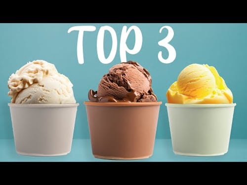 😃EINFACH UND LECKER! DIE 3 TOP-EISREZEPTE! JEDER KANN WIEDERHOLEN!