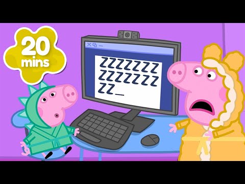 Mystery Nighttime Noise?! ๐จ Peppa & George Stay Up Late ๐ค Peppa Pig Full Episodes | 20 Minutes