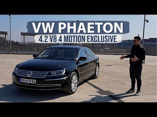 JAHTA NA TOČKOVIMA! NAJLUKSUZNIJI VW PHAETON LONG 4.2 V8 4 MOTION