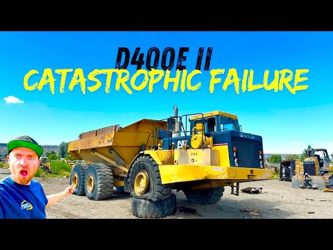 CAT D400E CATASTROPHIC FAILURE!! WILL I STILL MAKE MONEY????