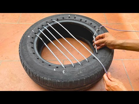 Don't Throw Away Old Tires! A Smart DIY Idea That Kids Will Absolutely Love!