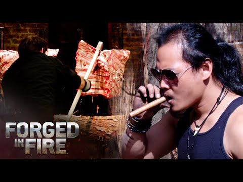 Viking Battle Axe Dominates the Final Round with Brutal Power! (Season 1) | Forged in Fire