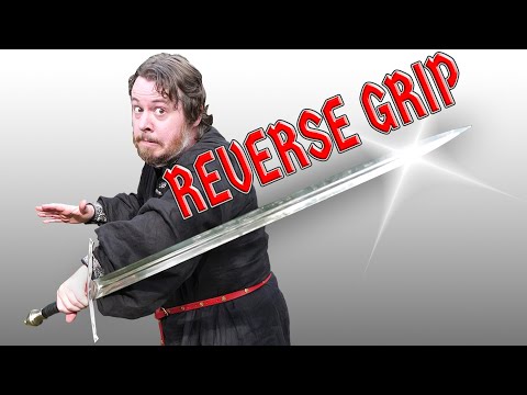 Reverse SWORD grip is AWESOME and anyone who says otherwise is a basement dwelling LOSER