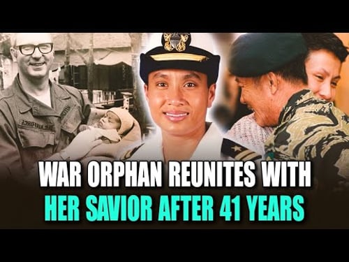 From War Orphan to U.S. Navy Lieutenant Commander — Reunited with Her Rescuer After 41 Years