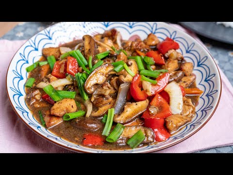 Ayam Masak Blackpepper Cendawan