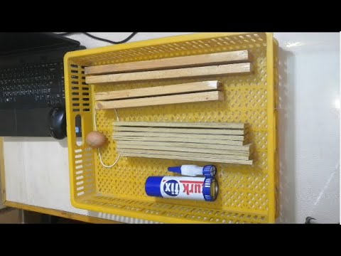 عمل قلاب بيض (عملي جداً) نصف أوتوماتك بدون كهرباء وبأقل التكاليف