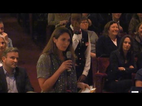 Dalai Lama answers questions from the audience