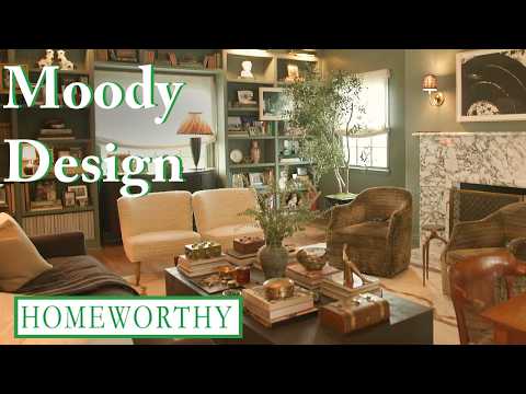 MOODY INTERIOR DESIGN | Cozy Interiors and Stunning Art