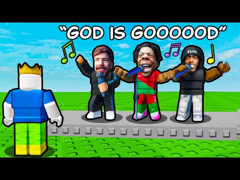 Roblox My Singing YOUTUBERS...?