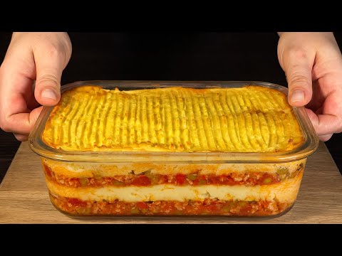 Kartoffeln und Hackfleisch! Es ist so lecker, dass man es am liebsten immer wieder kochen möchte!