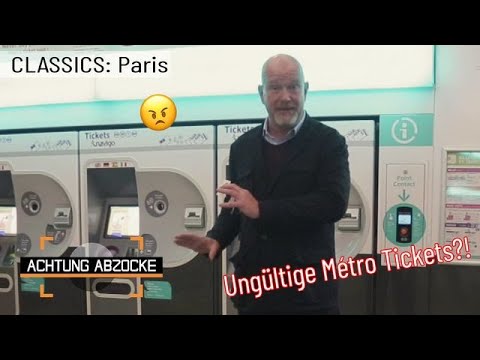 Mit falschem Ausweis Touristen betrogen! ACHTUNG in der Pariser Métro! | Achtung Abzocke CLASSICS