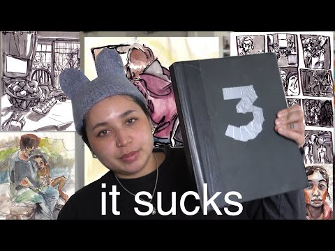 Disney artist reviews CalArts accepted sketchbook