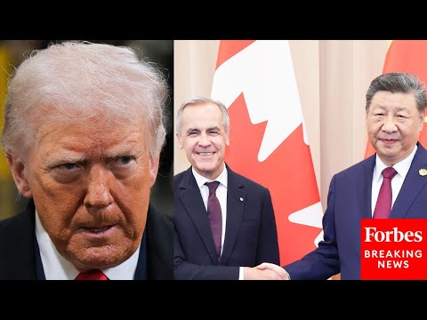 BREAKING: Trump Threatens 100% Tariffs On Canada 'If Governor Carney' Makes Trade Deal With China