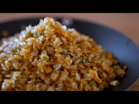 醬油蛋炒飯「全程不翻鍋!」| 新手必學的粒粒分明炒飯