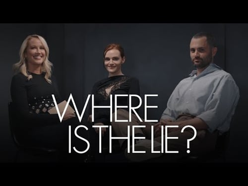 Penn Badgley, Anna Camp, and Madeline Brewer Take Turns in the Hot Seat | Where Is The Lie? | ELLE