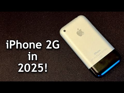 Using the FIRST iPhone (2G) in 2025! (+UNBOXING)