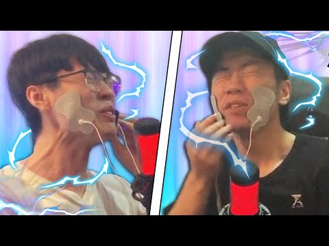 【DE JuN】電到歪嘴還有辦法打Beatbox嗎?電擊挑戰!