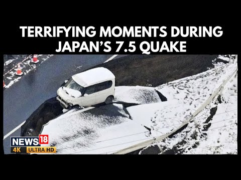 Caught on Camera: Japan’s Massive 7.5 Quake Shakes Homes—Terrifying New Footage Emerges! | 4K