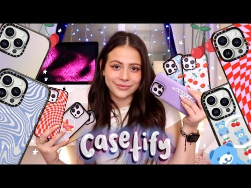 Casetify iPhone 15 Pro Max Cases *all the aesthetics*🍒🩵✨🦋
