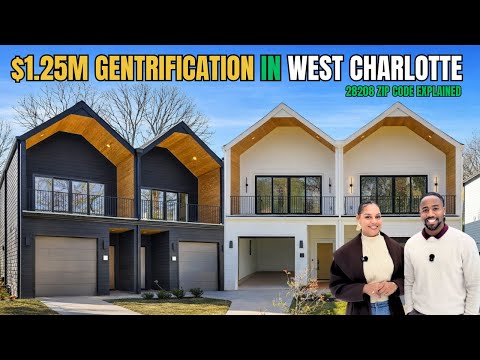 One of Charlotte's Most Controversial Zip Codes EXPLAINED! | House Tour