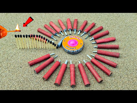 Lot Of Bijali Bomb and Ground Chakkar vs Matchstick Chain Reaction Dominos | crackers Experiment 😱