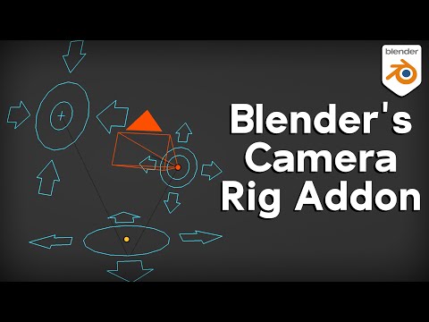 How to Use Blender's Built in Camera Rig Addon 🎥 (Tutorial)