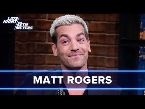 Matt Rogers Fell Down a Flight of Stairs in Front of 100 Shirtless Gay Men in Miami