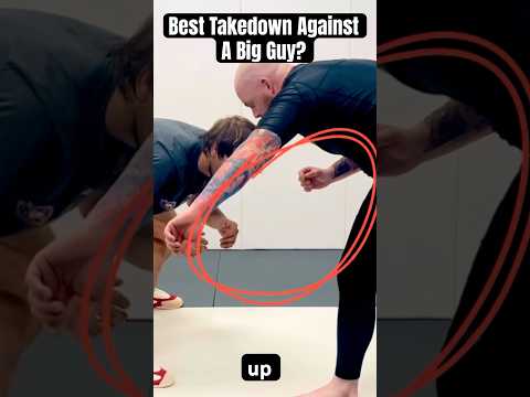 Is THIS TAKEDOWN The BEST Against LARGER OPPONENTS? #sweepsingle #bjj #grappling #wrestling