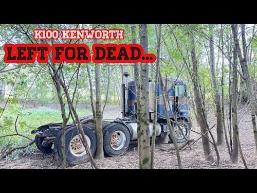ABANDONED Kenworth K100 Left For Dead.. Let’s See If It’ll Come Back To Life!!