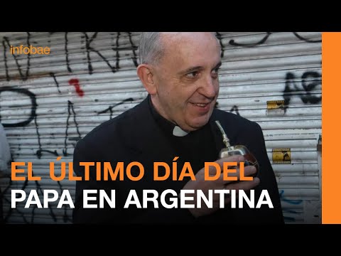 LA INTIMIDAD DEL ÚLTIMO DÍA DEL PAPA EN LA ARGENTINA