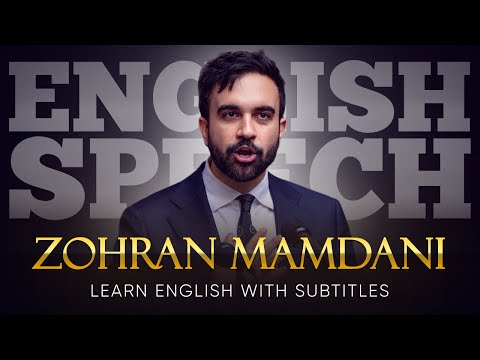 ENGLISH SPEECH | ZOHRAN MAMDANI: A City Reborn (English Subtitles)