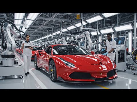 How the Ferrari F80 Is Made | Raw Materials Arrive at the Mega Factory