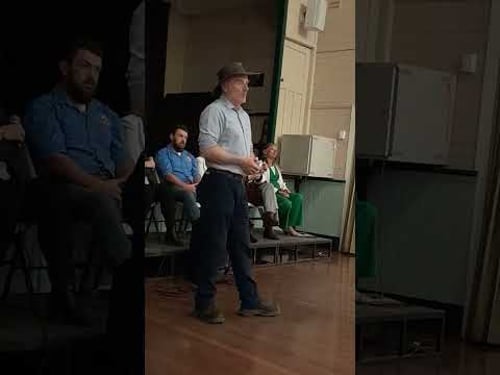 Meet the candidates in Kangaroo Valley for the 2025 #Kiama by-election. 1st Sep 2025. part fie