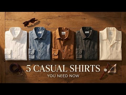 Stop Wearing Business Shirts with Jeans! (5 Casual Shirts Men Over 50 Need)
