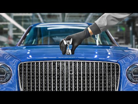 Inside Bentley's Factory Building the Most Expensive Cars by Hand