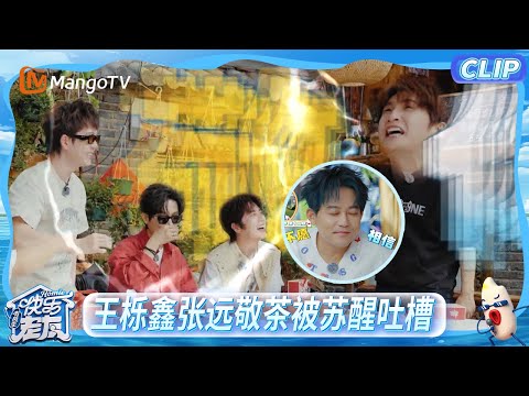 【EP0抢先看】苏醒听到马尔代夫空气后每一个表情都在表示“无语” 王栎鑫张远一举杯子都是戏|《快乐老友·有风季》Happy for Today|MangoTV