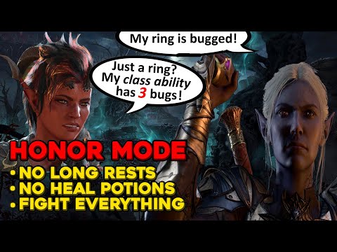 Exploring Bugs, and the Morgue. Baldur's Gate 3, Nine Hells Challenge