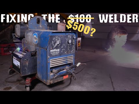 Mostly Fixing my Bargain Portable Welder | Miller Bluestar 2E Part 2