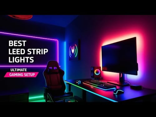 5 Best Gaming Room LED Strip Lights – Immersive Lighting Ideas