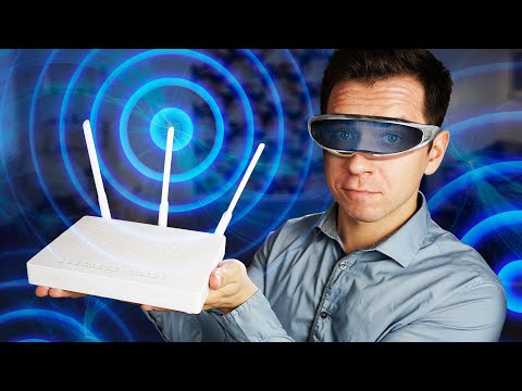 Как увидеть радиоволны Wi-Fi?