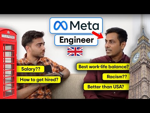 How Much Do Software Engineers Earn in UK? Rent? Lifestyle? UK vs USA? | Meta London SDE🔥