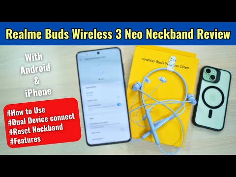 How to Use Realme Buds Wireless 3 Neo Review & Features | Setup with Android & iPhone